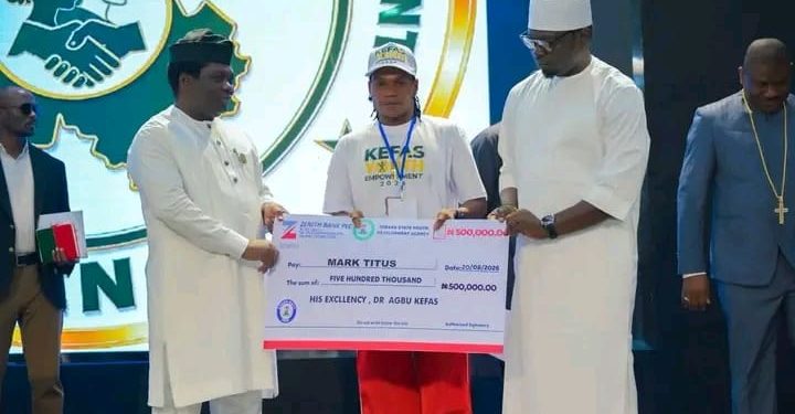 Gov. Kefas Flags Off N500m Youth Empowerment Program, 200 Beneficiaries to go Home with N500 Each in the First Batch