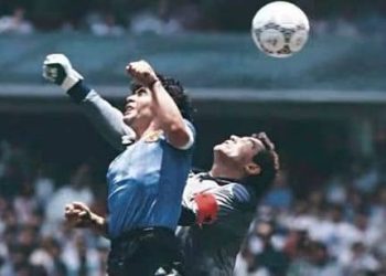 40 Years after, Diego Maradona’s ‘Hand of God’ Goal Ball Sells for £2.5 million