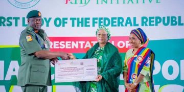 First Lady Gives N819m Support to Widows of Fallen Heroes