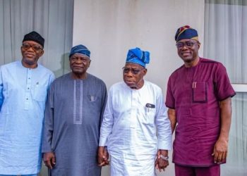 Makinde, Fayemi, Visit Obasanjo