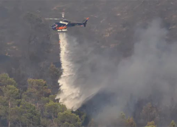 ‎Wildfires: Firefighting Helicopters Collide in Greece ‎