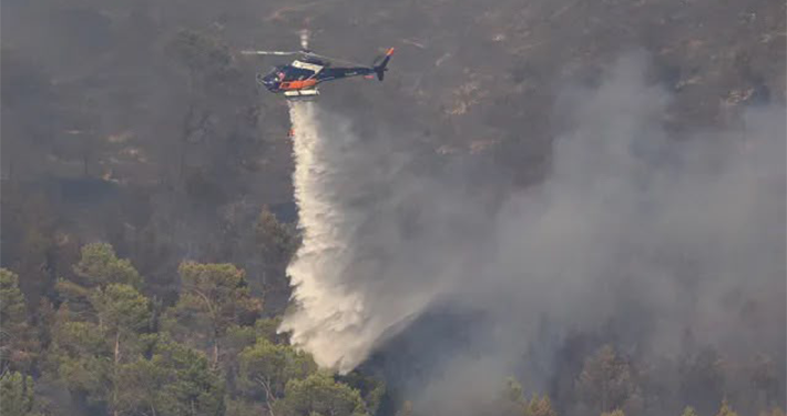 Wildfires: Firefighting Helicopters Collide in Greece 