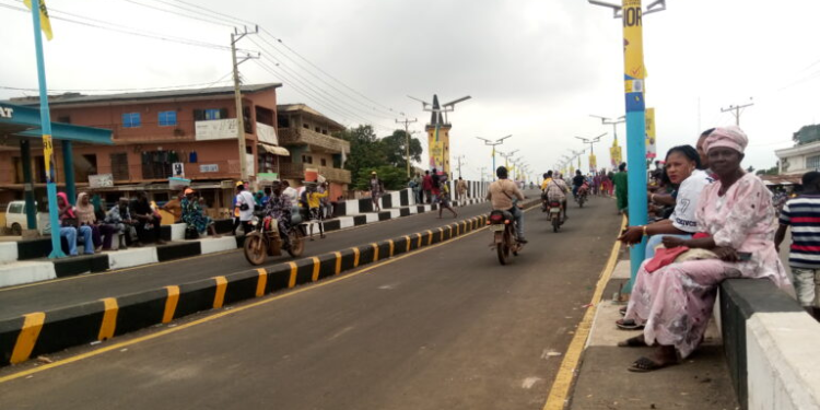 Adeleke Commissions Ile-Ife Flyover, Calls for Peace Ahead of Osun Poll