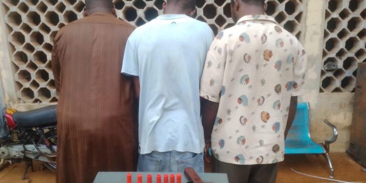Police Arrest Three Suspected Robbers, Recover Gun, Ammunition in Oyo