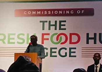 Sanwo-Olu Opens Agege Fresh Food Hub to Boost Lagos Food Distribution ‎