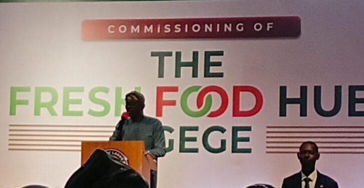 Sanwo-Olu Opens Agege Fresh Food Hub to Boost Lagos Food Distribution ‎