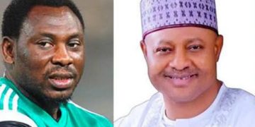 Amokachi Praises Uba Sani for Fulfilling 30-year Old Promise Made to 1999 Atlanta Olympic Gold Medalists