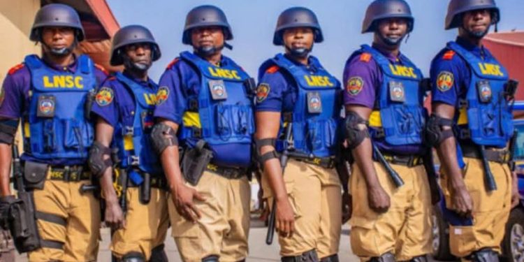 Lagos: LNSC Nabs 130 Suspected Hoodlums in Early Morning Raid