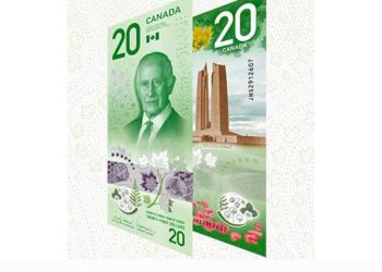 Canada Unveils New Vertical $20 Bill Featuring King Charles III