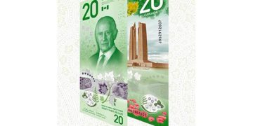 Canada Unveils New Vertical $20 Bill Featuring King Charles III