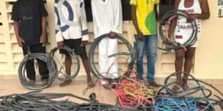 Police Arrest 10 Suspected Vandals in Abuja