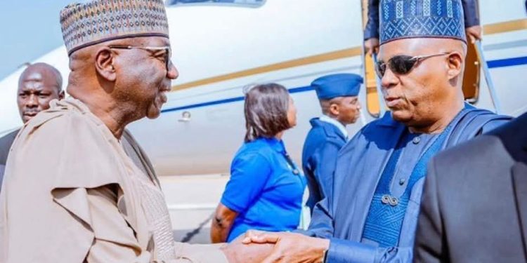 Shettima in Kwara for Gov. AbdulRasaq’s Inauguration as Sardauna of Ilorin