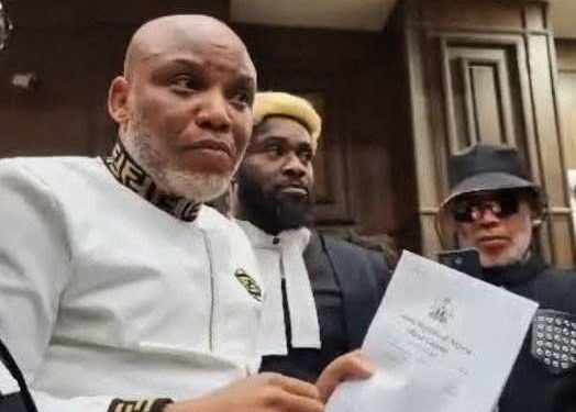 Israeli Lawmaker Writes UN, Seeks Nnamdi Kanu’s Release from Jail