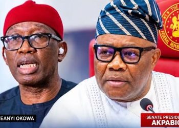 Leaked Call: Okowa’s APC Defection Was to Escape EFCC Probe, Not a Change of Heart — Akpabio