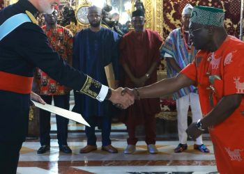 Ikpeazu Presents Letters Of Credence To King Felipe VI Of Spain