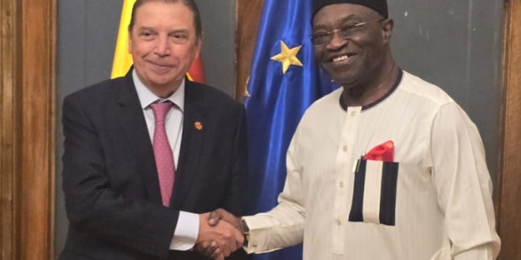 Ambassador Ikpeazu Visits Spanish Agriculture Minister, Seeks Stronger Nigeria–Spain Agro-Food and Livestock Partnership