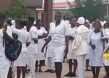 College of Nursing Sciences Students Protest over Security and Rape of Colleague in Jalingo