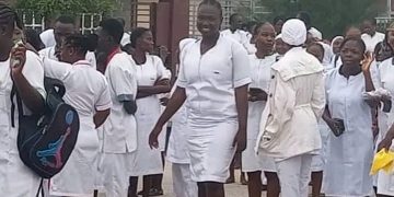 College of Nursing Sciences Students Protest over Security and Rape of Colleague in Jalingo