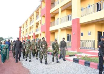 COAS Unveils 30 Family Housing Units at Ribadu Cantonment