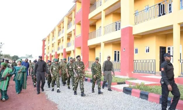 COAS Unveils 30 Family Housing Units at Ribadu Cantonment