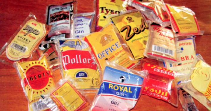 NAFDAC Mops Up Sachet Alcohol, Drinks Below 200ml in Edo