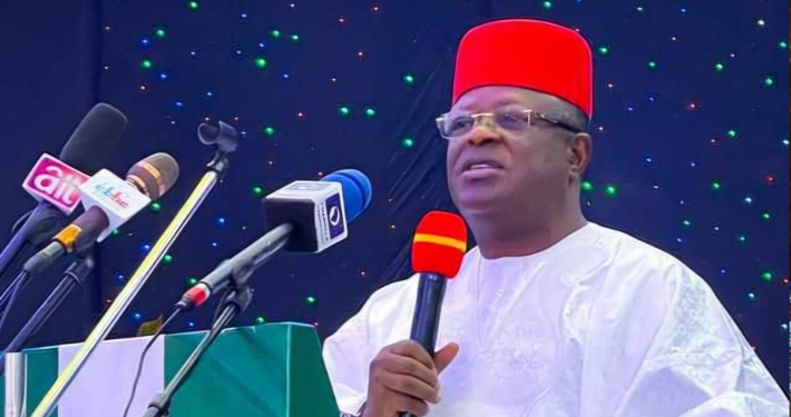 Umahi Promises Pedestrian Bridges, Improved Road Access to Tertiary Institutions
