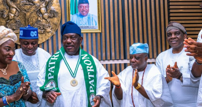 Federal CEOs Appoint Akume Patron, Pledges 10 Million Votes for Tinubu