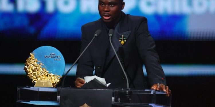 2026 Ballon d’Or: Arsenal’s Bukayo Saka Wins Socrates Award for Humanitarian Work ‎