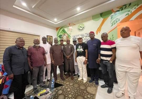 Cross River: 11 Aggrieved House of Assembly Members Visit Relax Tinubu Is Fixing Nigeria National Office, Hold Strategic Meeting With Hon Egede