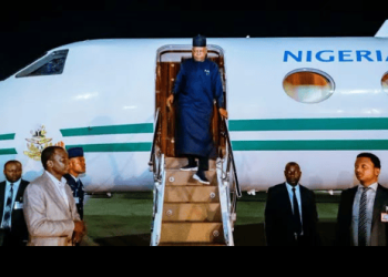 Shettima Arrives in Ekiti for Oyebanji’s Second-Term Inauguration