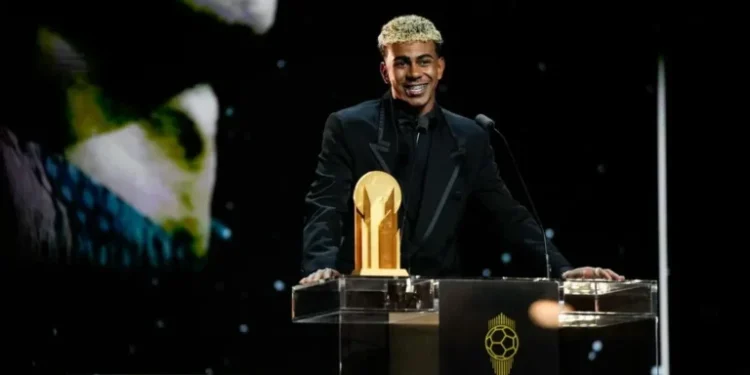 Lamine Yamal Wins ‘Men’s Young Talent of the Year’