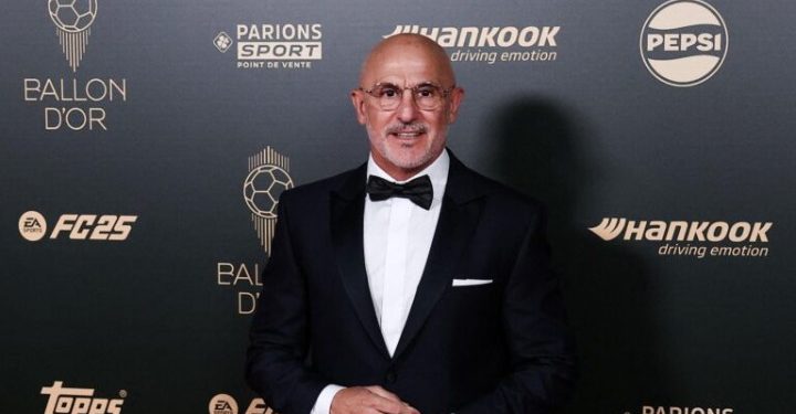 Ballon d’Or: Spain’s Luis de la Fuente Wins ‘Men’s Coach of the Year’