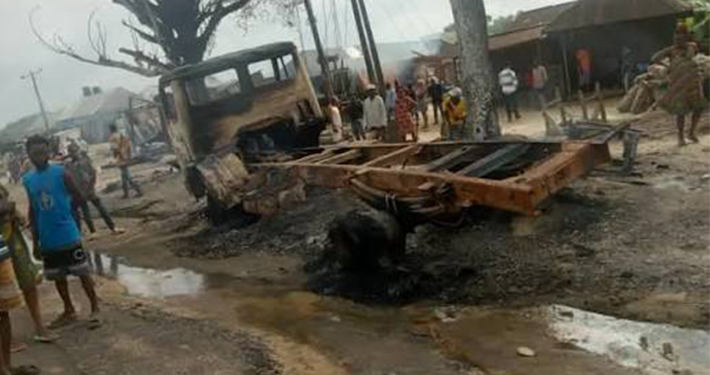 Tanker Fire: Police Confirm One Death in Cross River