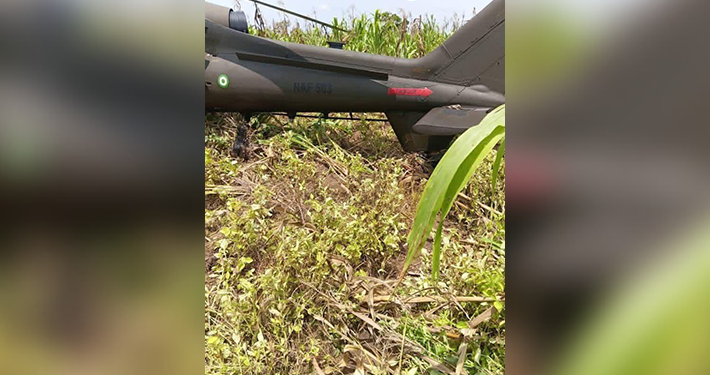Ondo Crash: NAF Helicopter Makes Precautionary Landing in Benue