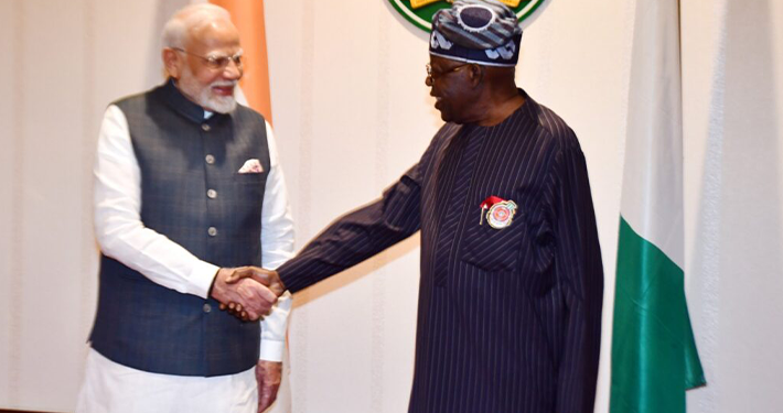 ‎Tinubu Hails Indian PM Modi for 25 Years in Political Power ‎