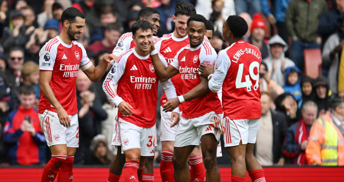 Arsenal Edge Forest as Man United Sink to Worst-Ever League Start ‎