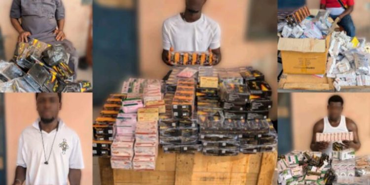 Nigerians Apprehended for Drug Trafficking in Ghana