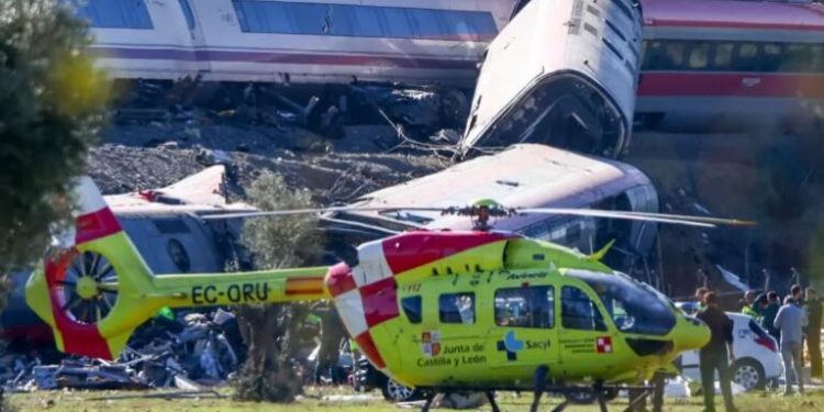 Death Toll Hits 64 in Spain’s High-Speed Passenger Train Collision