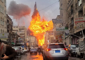 Explosions Hit Yemen’s Capital ‎