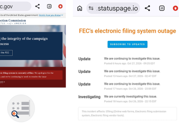 Hackers Hit US Federal Election Commission Website, Disrupt E-Filing System Ahead of Midterm Elections ‎