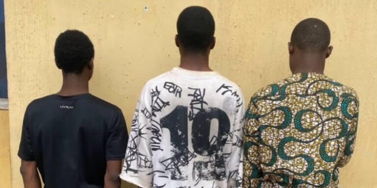 Oyo Police Nab Three Suspected Homosexuals in Saki